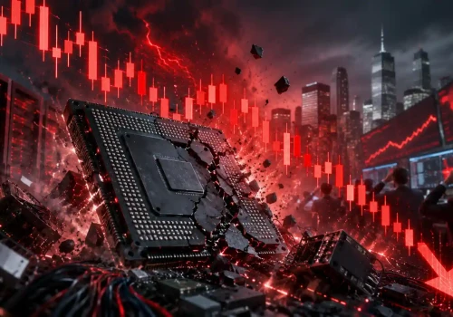 Gigant stracił 280 miliardów dolarów w jeden dzień. AI mania dostała zimny prysznic