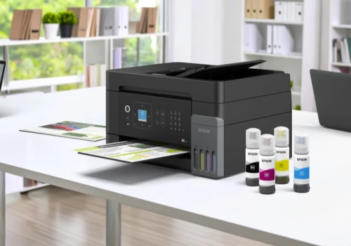 Zapomnij o drogich tuszach. Nowe drukarki Epson EcoTank są mniejsze, tańsze i drukują za grosze!
