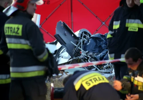 Katastrofa śmigłowca w Małopolsce. Nie żyje były siatkarz