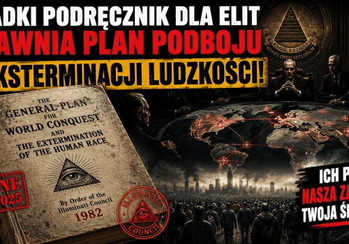 PODRĘCZNIK DLA ELIT UJAWNIA PLAN PODBOJU I EKSTERMINACJI LUDZKOŚCI Z 1982 ROKU!