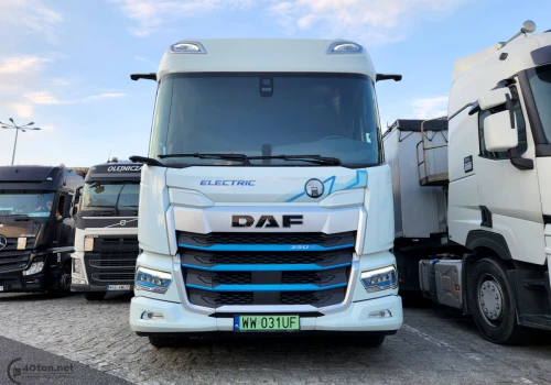 DAF XD Electric: wrażenia z polskiej jazdy próbnej, dynamika oraz zużycie prądu