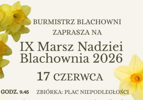 Blachownia po raz dziewiąty przejdzie Marszem Nadziei