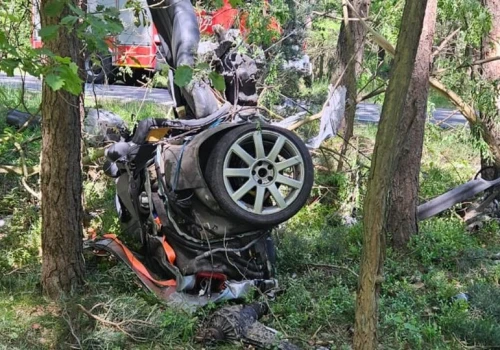 Tragiczny wypadek na DP 4581