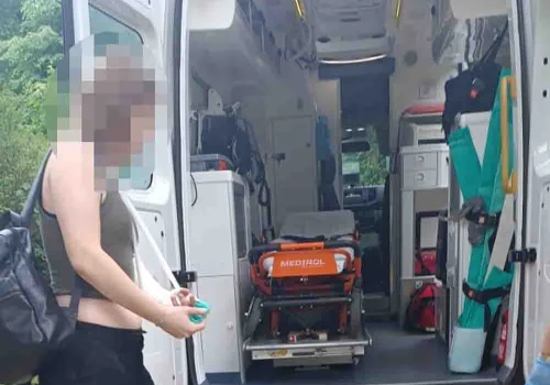 Żary. Wypadek rowerzystki w Parku Mużakowskim