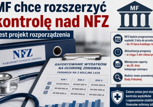 MF chce rozszerzyć kontrolę nad NFZ; jest projekt rozporządzenia