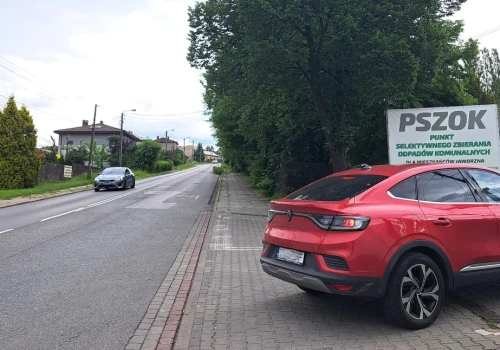 Zaplanują 4 miejsca postojowe przed PSZOK-iem. Miasto otrzymało 1,5 miliona złotych na projekt i przebudowę ulicy Górnośląskiej