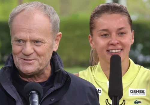 Tusk podgrzał emocje przed finałem Chwalińskiej. Padło hasło, o którym marzymy w Polsce