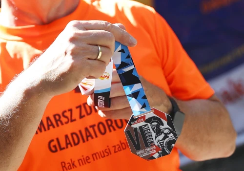 Gladiatorzy zachęcali do wykonywania badań profilaktycznych