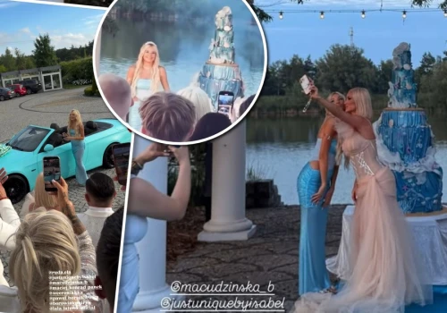 Izabela Macudzińska zaszalała na 18. urodzinach córki. Eliza dostała auto marzeń