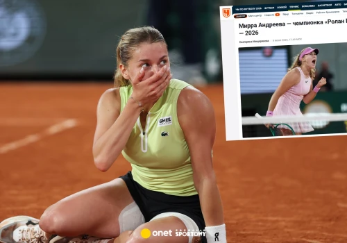Tak Maja Chwalińska została nazwana w Rosji po finale Roland Garros