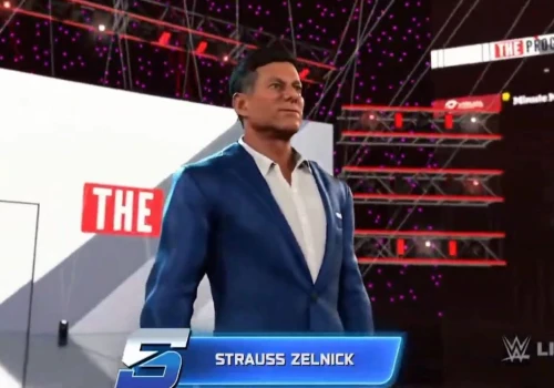 CEO Take-Two, Strauss Zelnick, dołącza doWWE 2K26 Take-Two jako grywalny wrestler
