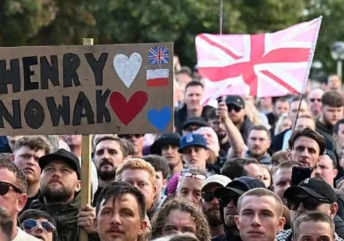 Wiceprezydent Stanów Zjednoczonych reaguje na morderstwo Nowaka