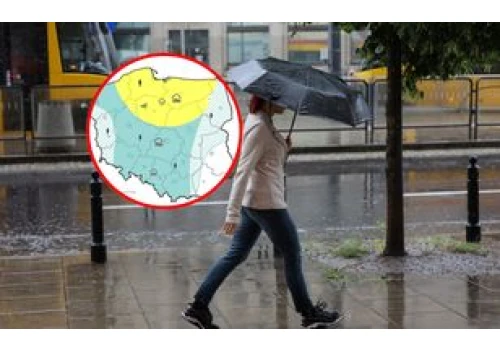 Prognoza pogody dla Polski. Deszcz i burze w wielu regionach