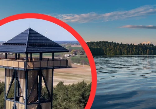 Nowa atrakcja turystyczna nad Jeziorem Łopatki. Na szczycie czeka na ciebie nagroda