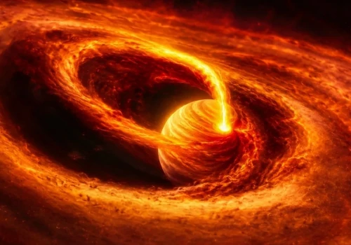 Zajrzeli do fabryki planet. Kosmiczny plac budowy ożył