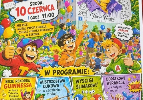 W Łukowie odsłonią Aleję Tytusa, Romka i A’Tomka