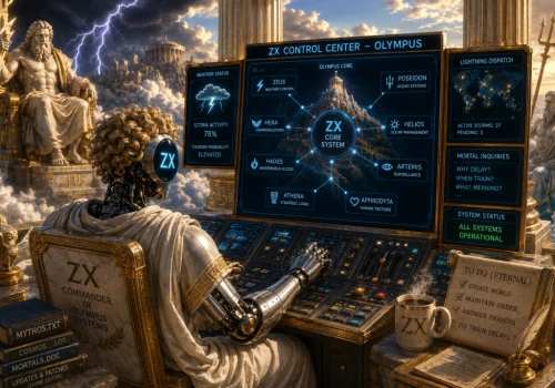 Zeus żyje! Felieton niepoważny