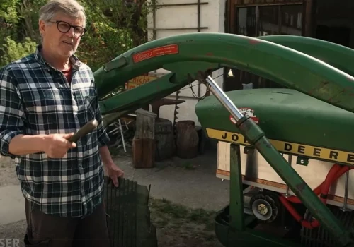 Przerobił starego Johna Deere‘a na elektryka. Tyle zapłacił