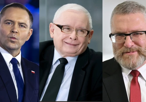 Sondaż: liderem prawicy pozostaje prezes Kaczyński, na podium także Nawrocki i Braun