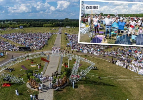 Tysiące młodych ruszyło pod Bramę-Rybę. Niezwykłe sceny na Lednicy