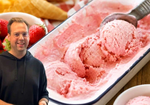 Dodał to do truskawek i powstał hit. Lody Kuronia w 2 minuty