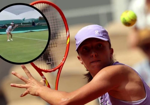 Iga Świątek zaczęła treningi na trawie. Wimbledon coraz bliżej