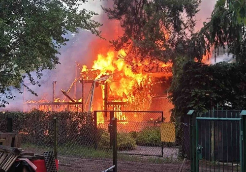 Tragedia. W pożarze domku letniskowego zginęła 17-latka