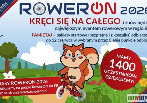 RowerON 2026: Odbiór pakietów startowych przedłużamy tylko do 12 czerwca. 20 czerwca oficjalne otwarcie w Parku Roth w Raciborzu!