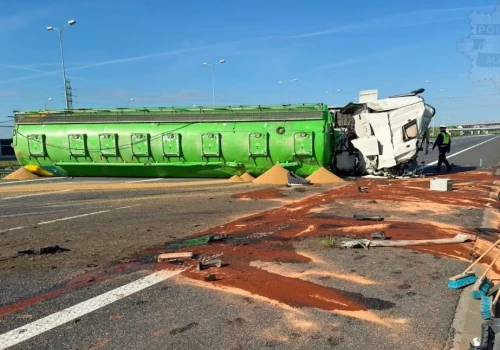 Wypadek na autostradzie A4. Droga w kierunku Wrocławia jest zablokowana