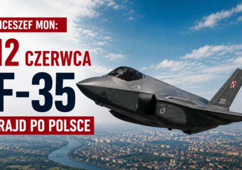 Wiceszef MON: 12 czerwca samoloty F-35 odbędą rajd po Polsce!