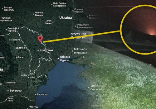 Dron eksplodował na terytorium Mołdawii. 