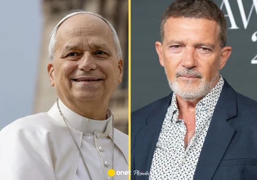 Antonio Banderas wygłosił przemówienie podczas wizyty Leona XIV. 