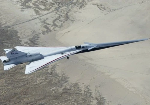 X-59 pokonał barierę dźwięku