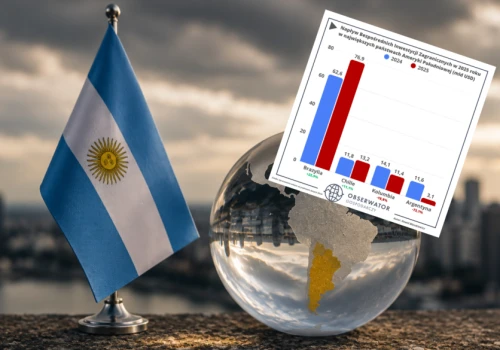 Reformy Mileia miały przyciągnąć kapitał. Inwestycje w Argentynie runęły o 73%