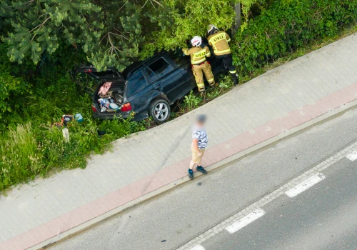 Kolizja w Białej Niżnej: sprawca odpowie przed sądem