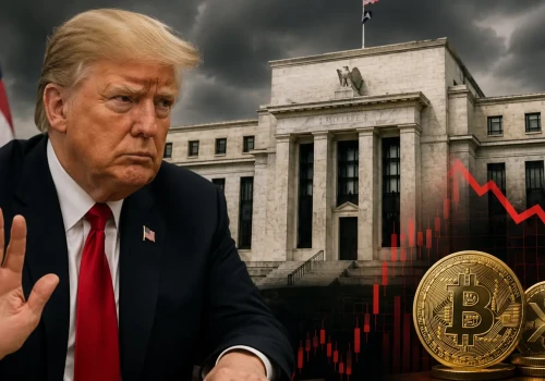 Trump ostrzega Fed. Rynki boją się podwyżki stóp, a Bitcoin znalazł się pod presją
