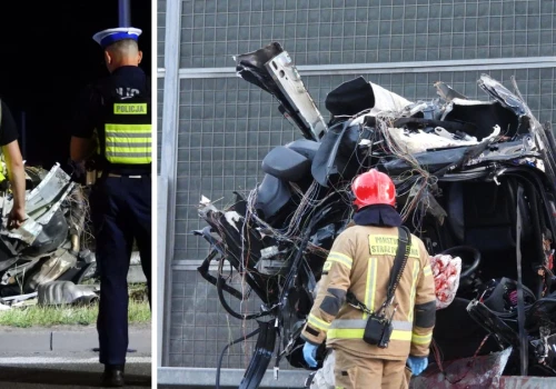 Audi rozerwało się na dwie części. Jest decyzja sądu w sprawie kierowcy hondy