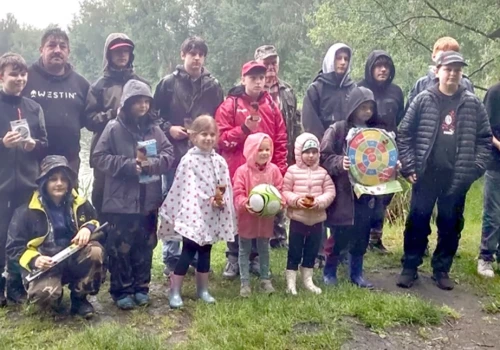 Piknik wędkarski na Pacwowych Stawach