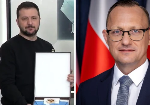 Zebrali się, by radzić Nawrockiemu, czy zabrać Zełenskiemu order. Po obradach stało się coś nieoczekiwanego