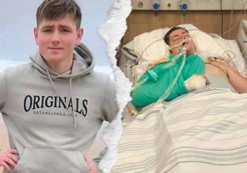 Stracił nogę w wyniku poważnego wypadku. 21-letni Kacper walczy o powrót do sprawności