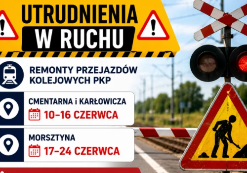 Kolejne remonty przejazdów kolejowych w Częstochowie. Kierowcy muszą liczyć się z utrudnieniami