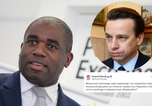 Bosak punktuje wicepremiera UK! Co Lammy powiedział ws. Nowaka?