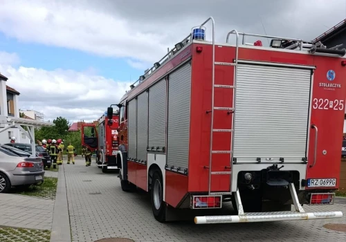 Czujne dzieci wszczęły alarm. Seria zbiegów okoliczności uratowała szeregówki w Rzeszowie