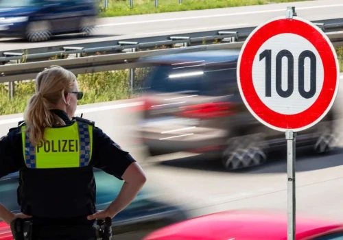 Niemcy: Ograniczenie prędkości do 100 km/h na autostradach przy granicy. Policja wydała ważny komunikat