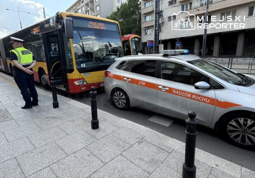Pasażerka przewróciła się w autobusie. Była reanimowana, trafiła do szpitala