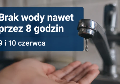 Brak wody nawet przez 8 godzin w Częstochowie i okolicach. Utrudnienia 9 i 10 czerwca