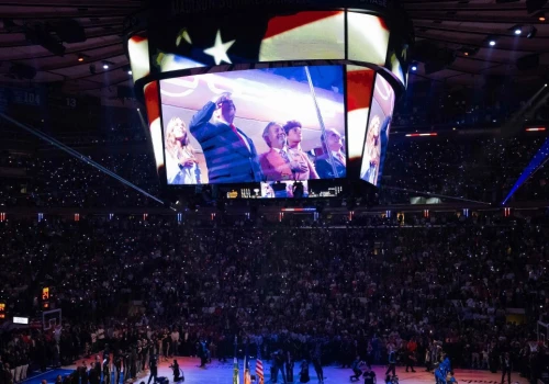 Trump wygwizdany na finale NBA. 