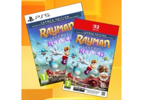 Preorder pudełkowego Rayman Legends Retold (2 gry) na PS5 i Switcha 2 po 157,89 zł w Empiku