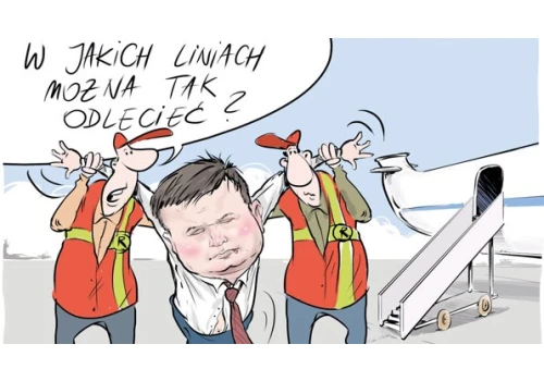 Tydzień z życia polityków. Poseł PiS wyniesiony z samolotu
