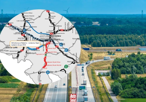 GDDKiA podaje daty dla sześciu odcinków S8 na południe od Wrocławia